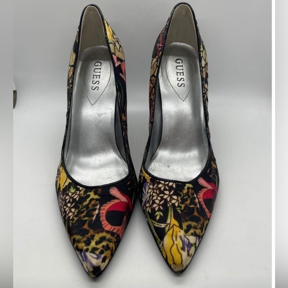 Guess Floral printed designer Heels - Picture 6 of 6